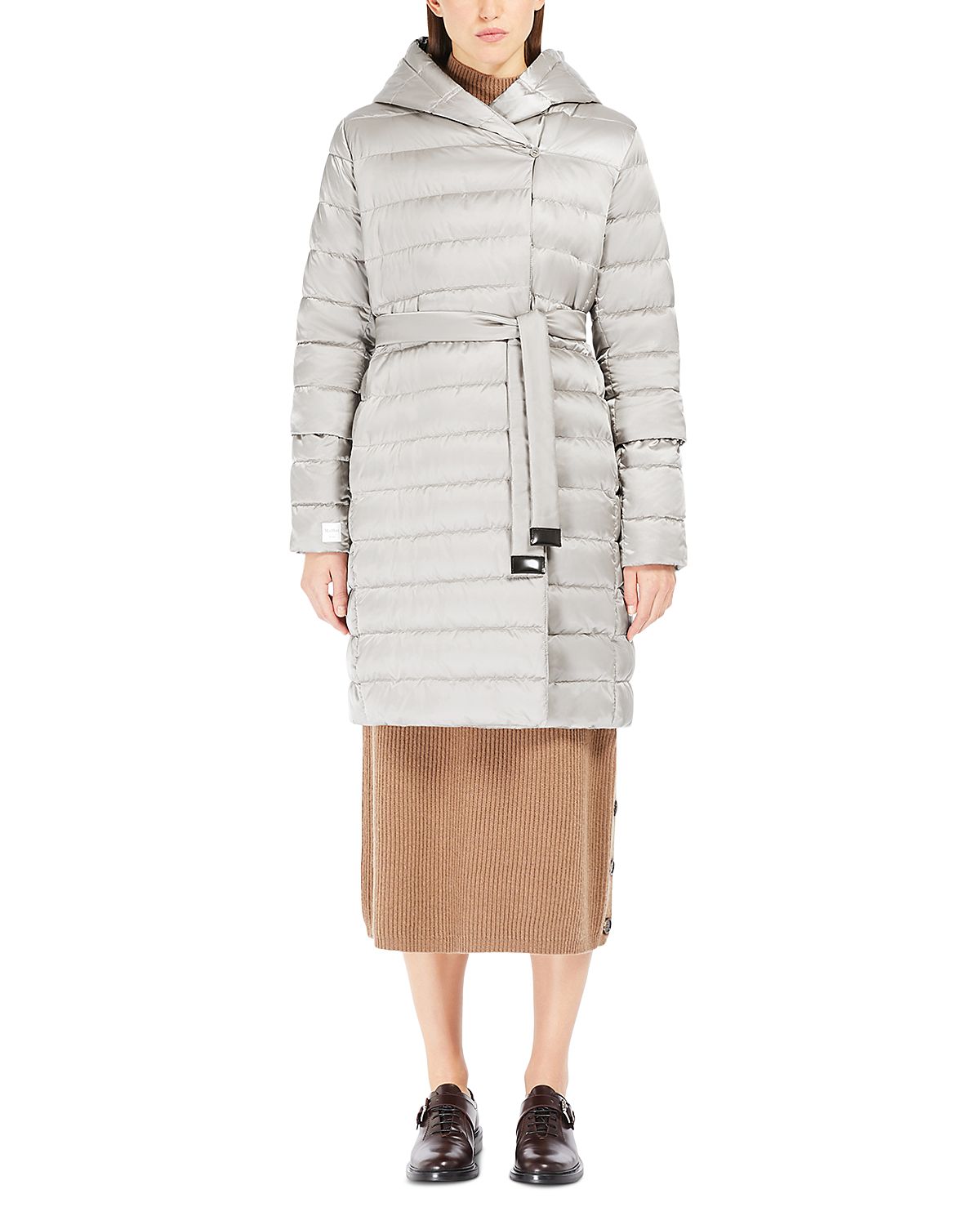 Max Mara Novef Water Repellent Reversible Down Coat