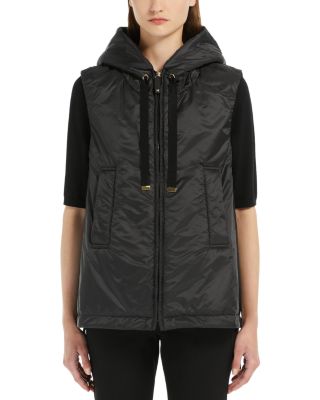 Greengo Water Repellent Hooded Puffer Vest
