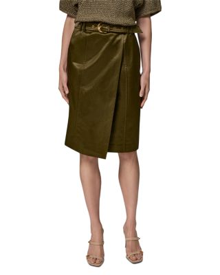 Belted Wrap Skirt