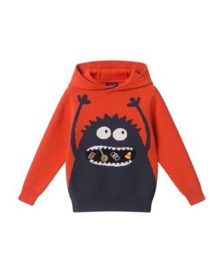 Boys' Hooded Halloween Sweater - Little Kid