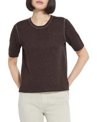 Odessa Reversible Knit Short Sleeve Tee