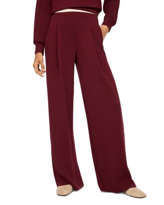 High-Rise Wide Leg Pleated Pants