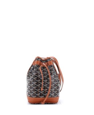  PM Petit Flot Bucket Bag Coated Canvas