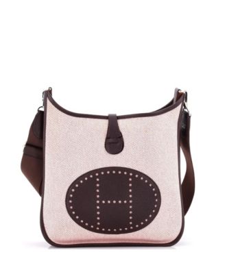 PM Evelyne Bag Gen III Toile and Leather