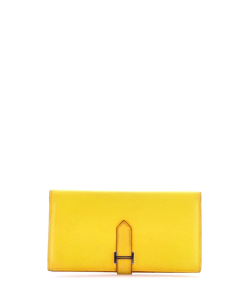 Pre-Owned Hermes Long Bearn Wallet Epsom