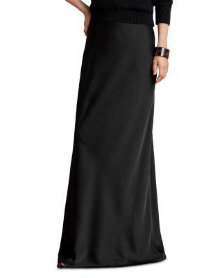 Satin Charmeuse Maxi Skirt