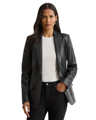 Leather Blazer