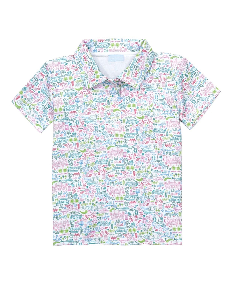 Joy Street Boys' Palm Beach Polo Shirt - Little Kid, Big Kid