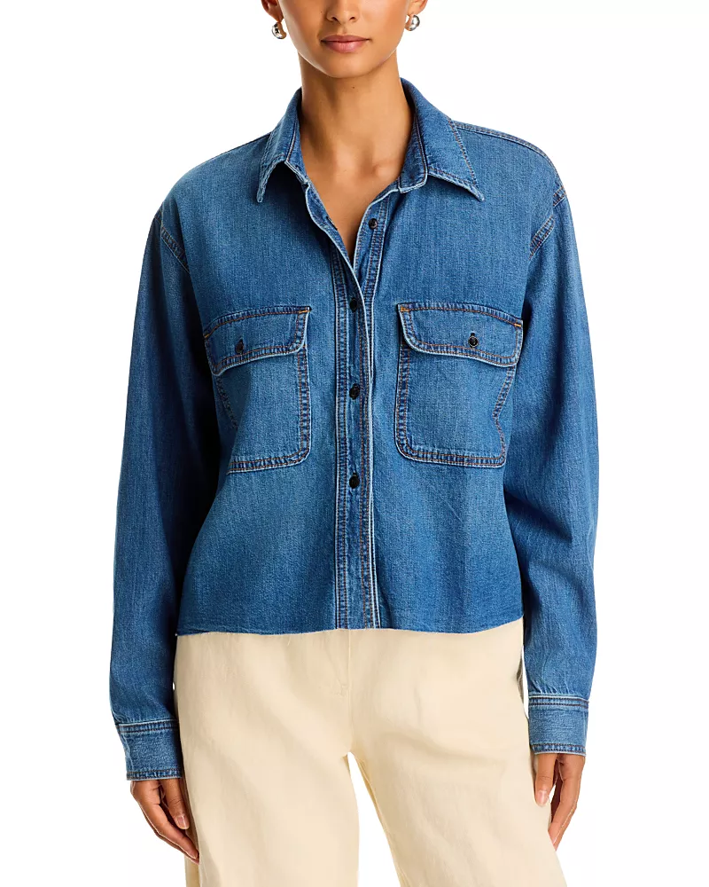 Askk Ny Crosby Denim Shirt