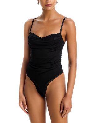 Hard Launch Lace Corset Bodysuit