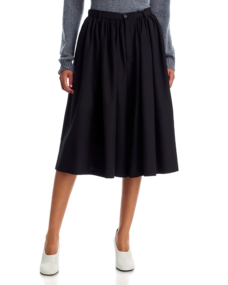 MM6 Maison Margiela Wide Leg Culotte Shorts