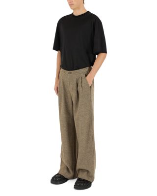 Eco Half Elastic Chevron Pants