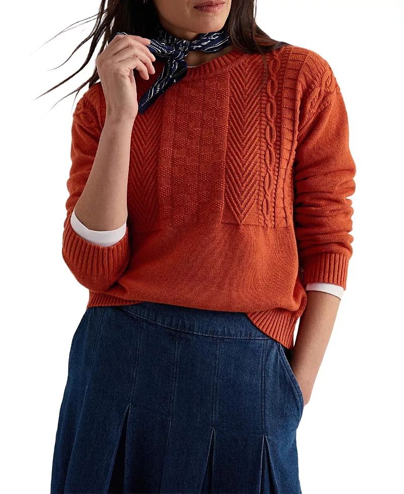 Seasalt Cornwall Applewood Crew Neck Knit Jumper