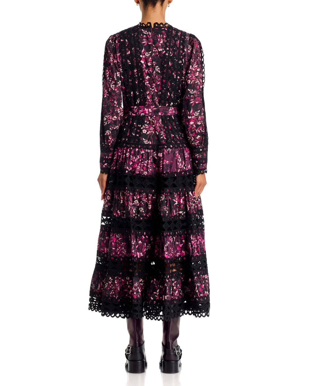 Lindsey Cotton Printed Maxi Dress thumbnail 4