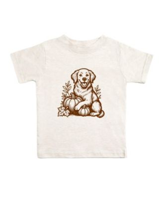 Boys' Golden Retriever Harvest Short Sleeve T-Shirt - Little Kid, Big Kid