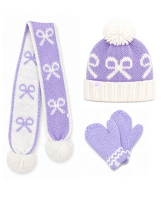  Girls' Bows Cold Weather Gift Set