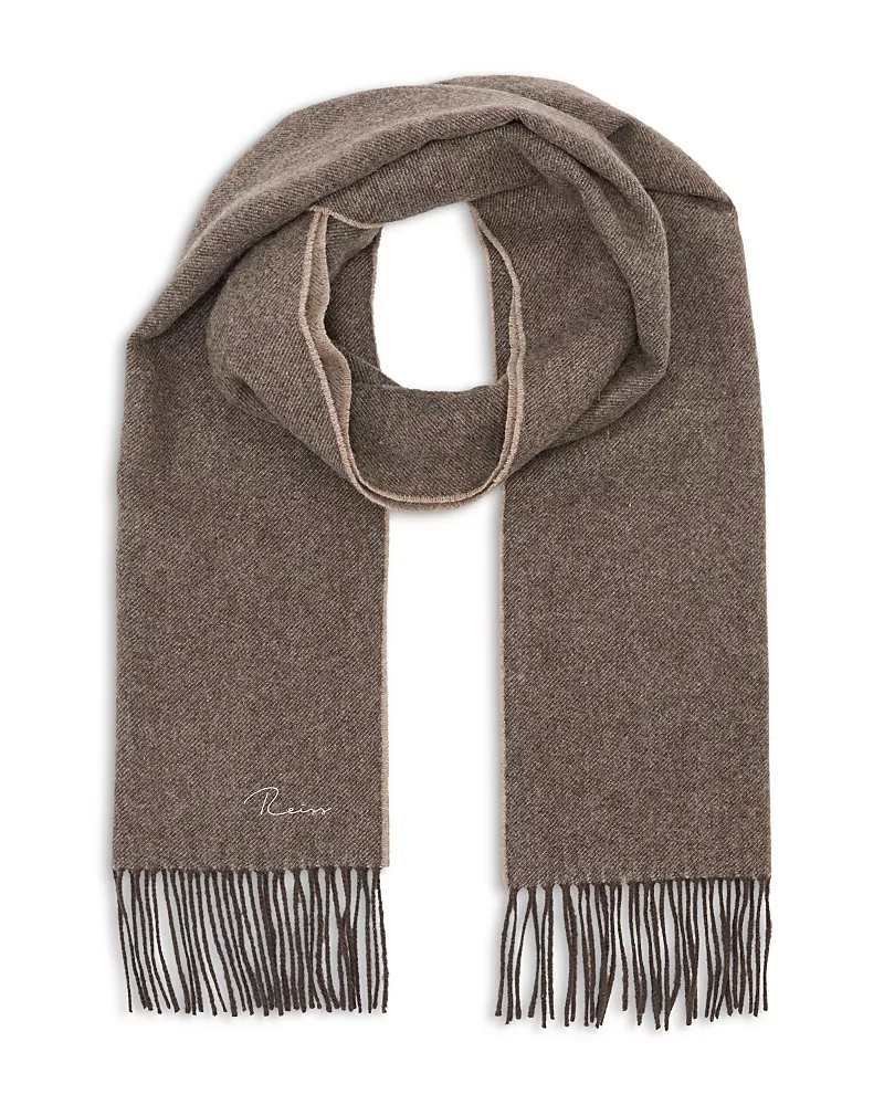 Reiss Picton Wool & Cashmere Blend Scarf
