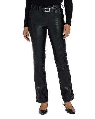 Marilyn Faux Leather Straight Leg Pants