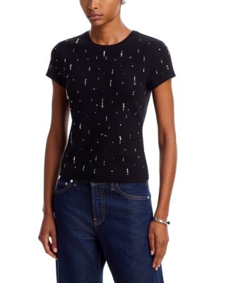 Eva Embellished Short Sleeve Tee