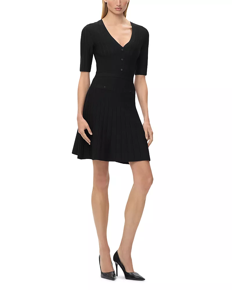 Herve Leger The Winslet Textured Knit Dress