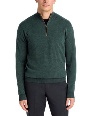 Blair Birdseye Quarter Zip Sweater