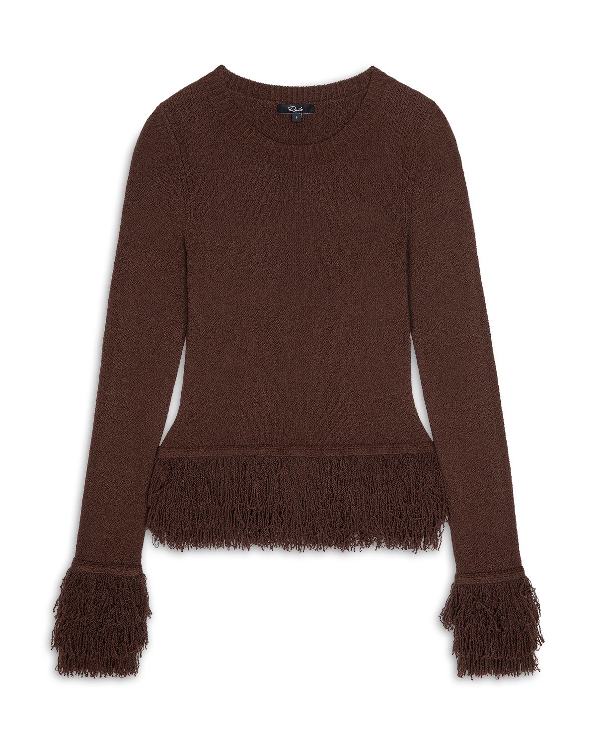 Carmen Fringe Crewneck Top thumbnail 5