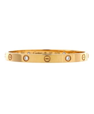  Love 4 Diamond Bracelet 18K Gold with Diamonds