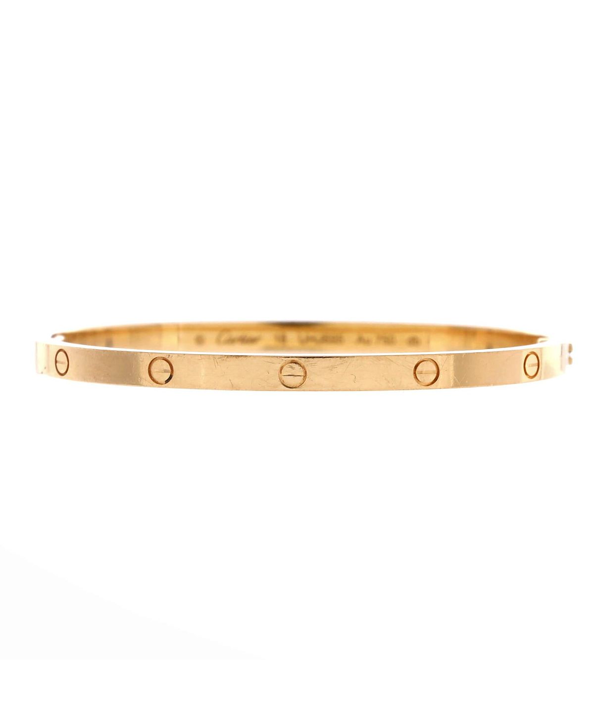 Pre-Owned Cartier Small Love Bracelet 18K Gold