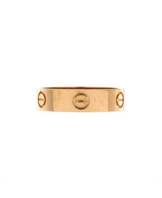  Love Band Ring 18K Gold