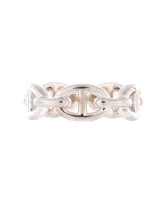 Small Chaine d'Ancre Enchainee Ring Sterling Silver