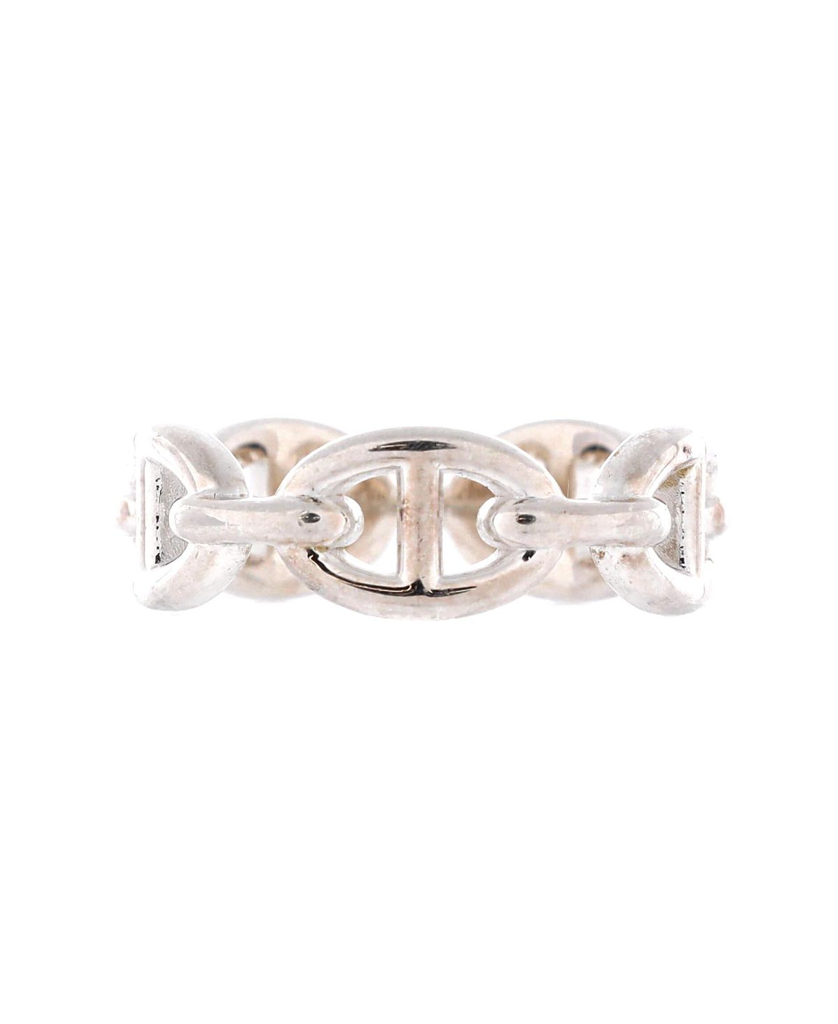 Pre-Owned HERMES Small Chaine d'Ancre Enchainee Ring