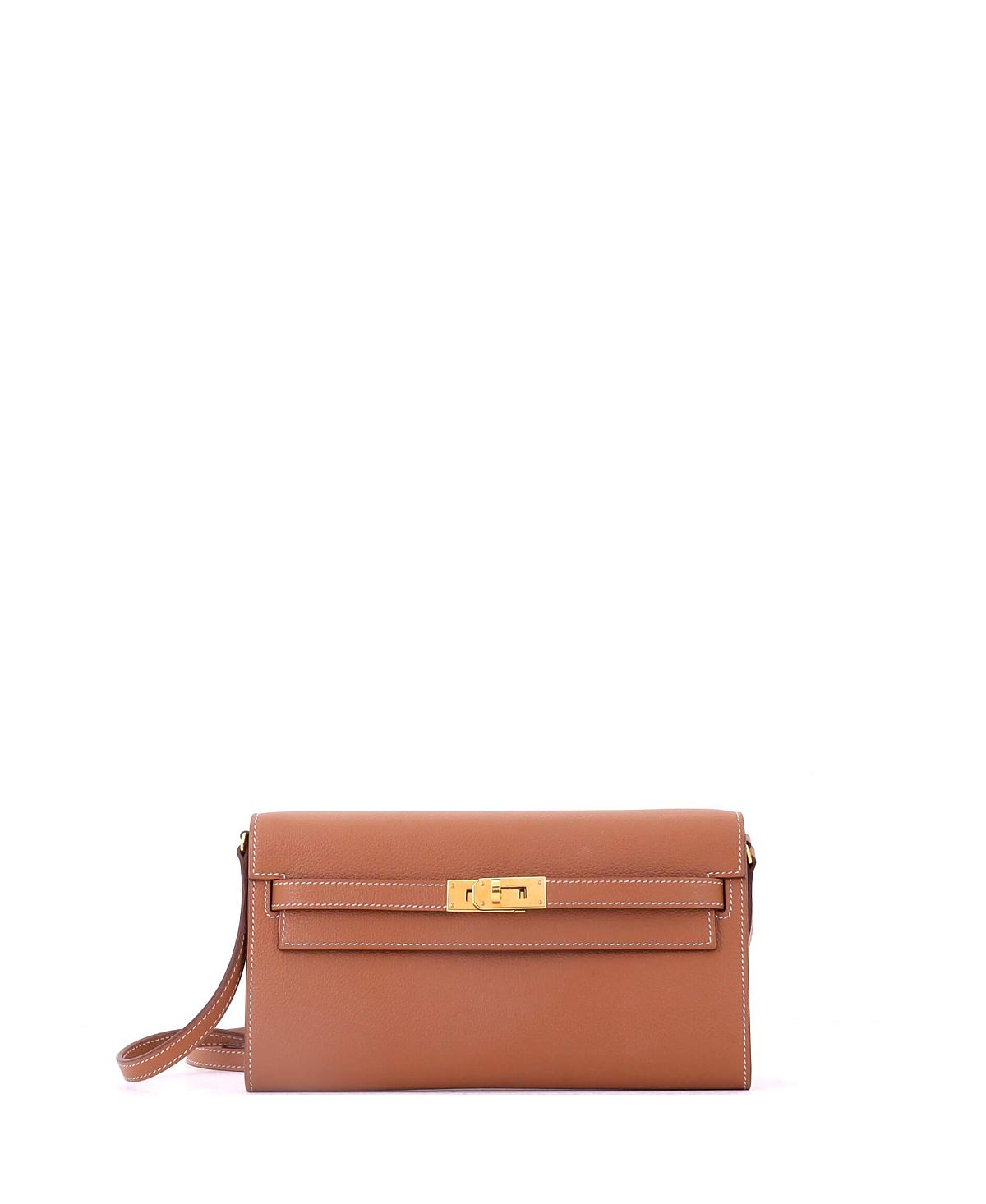 Pre-Owned HERMES Kelly To Go Wallet Evercolor