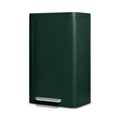 Durable Rectangular Step Trash Can, 45L