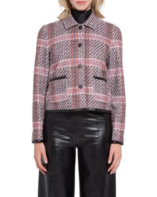 Romina Cropped Tweed Jacket
