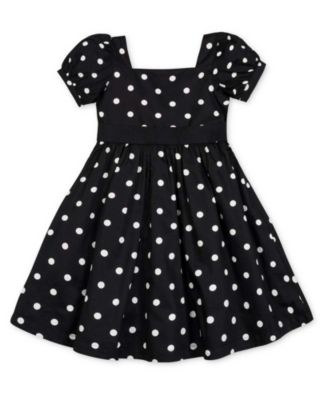 Girls' Organic Puff Sleeve Party Dress - Little Kid, Big Kid