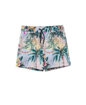 Boys' Jungle Treasure Drawstring Swim Shorts Swimsuit - Little Kid, Big Kid