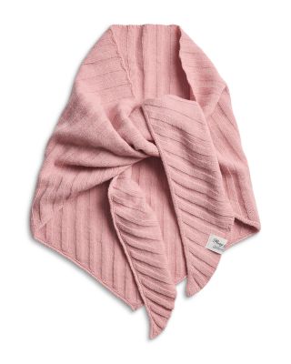 Cassidy Triangle Ribbed Cashmere Scarf