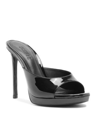 Women's Sally Patent Leather Platform Sandals