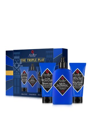 The Triple Play Moisturizer & Cleansers Gift Set ($75 value)