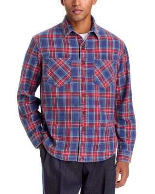 Plaid Custom Fit Oxford Shirt