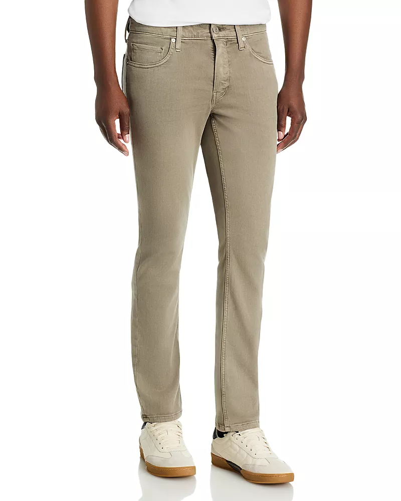 Paige Federal Barnwood Slim Straight Fit 32 Jeans in Transcend