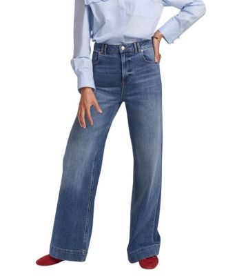  Women's Ultimate Wide Leg Jeans in Blue Wash