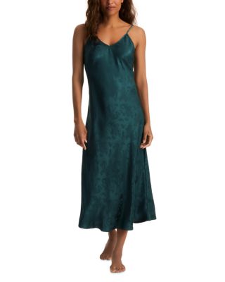 Silk Jacquard Slip Nightgown