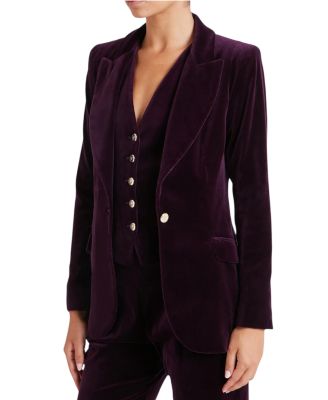 Women's Clove Velvet Jacket