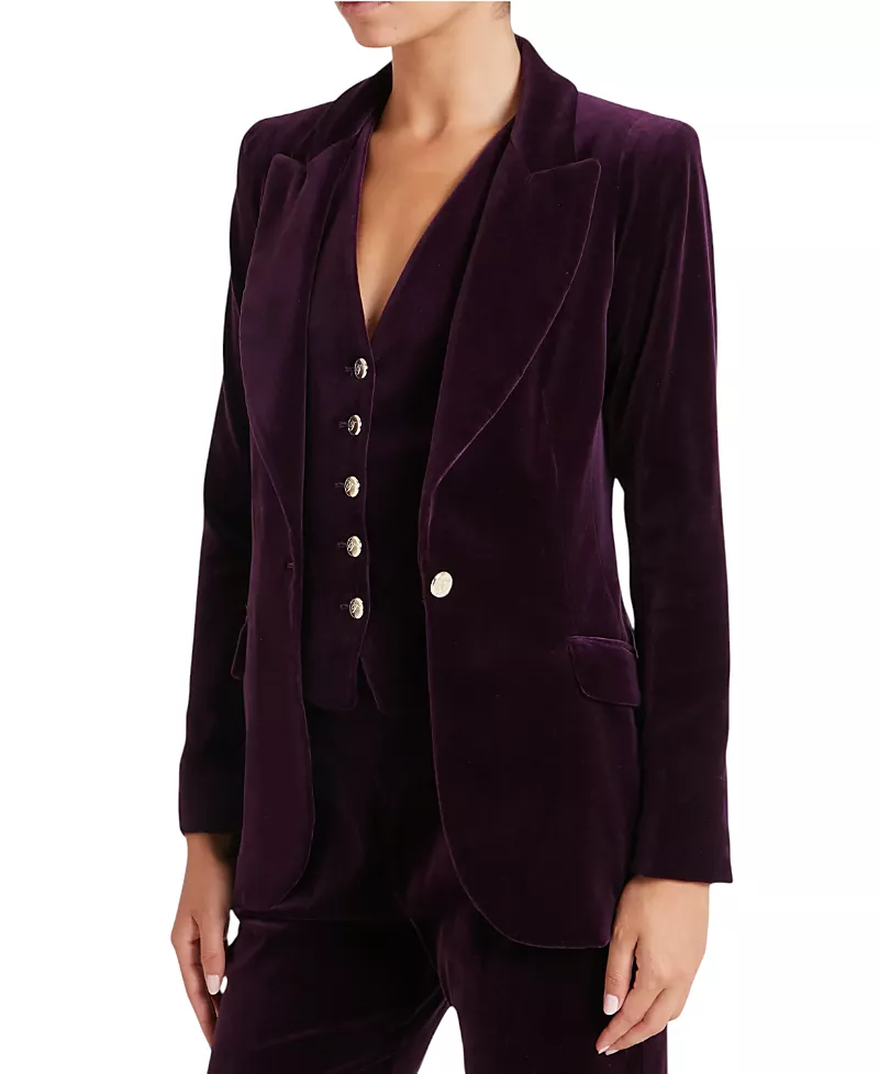 Temperley London Women's Clove Velvet Jacket