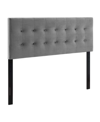  Emily Biscuit Tufted Performance Velvet Headboard, Full