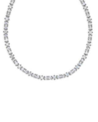 Fate Cubic Zirconia Tennis Necklace, 20"