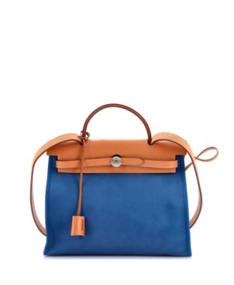31 Herbag Zip Leather and Toile