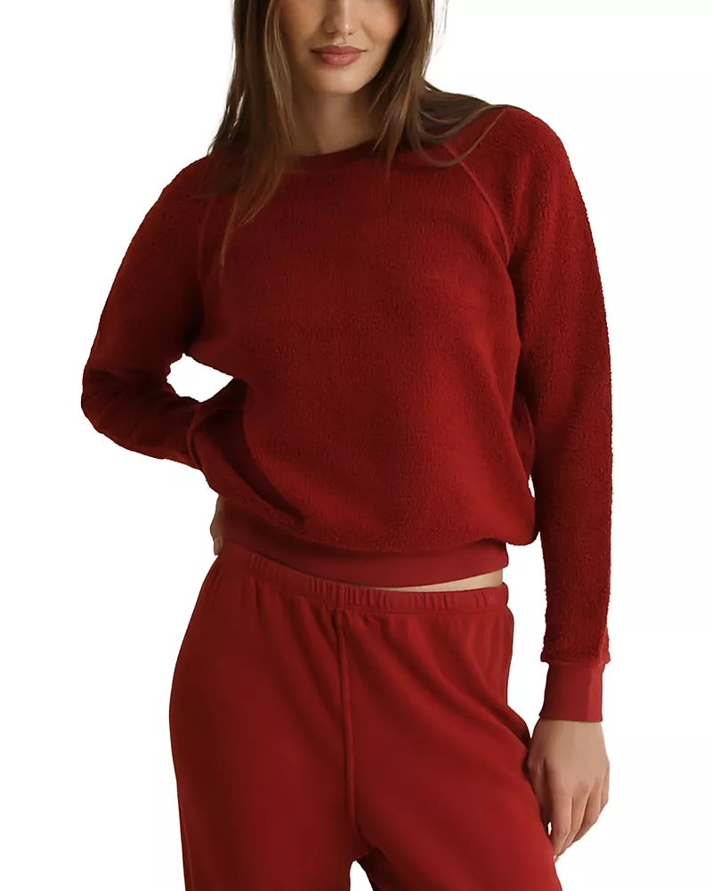 perfectwhitetee Ziggy Cotton Reverse Fleece Sweatshirt