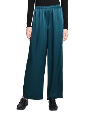 Satin Pull On Pants
